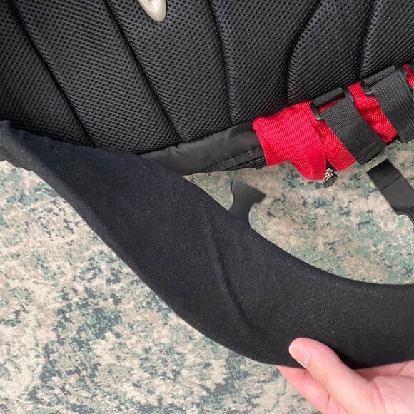 Rare Vintage 2000 Oakley Factory Pilot Utility Bag Red Collectible Backpack - Picture 7 of 16